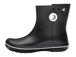 Женские короткие резиновые сапоги Crocs™ Jaunt Shorty Boot, черные цена и информация | Женские резиновые сапоги | pigu.lt