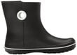 Crocs™ moteriški guminiai batai Jaunt Shorty Boot, juodi цена и информация | Guminiai batai moterims | pigu.lt