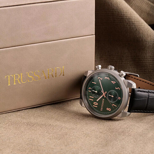 Vyriškas laikrodis Trussardi R2451154001 цена и информация | Vyriški laikrodžiai | pigu.lt