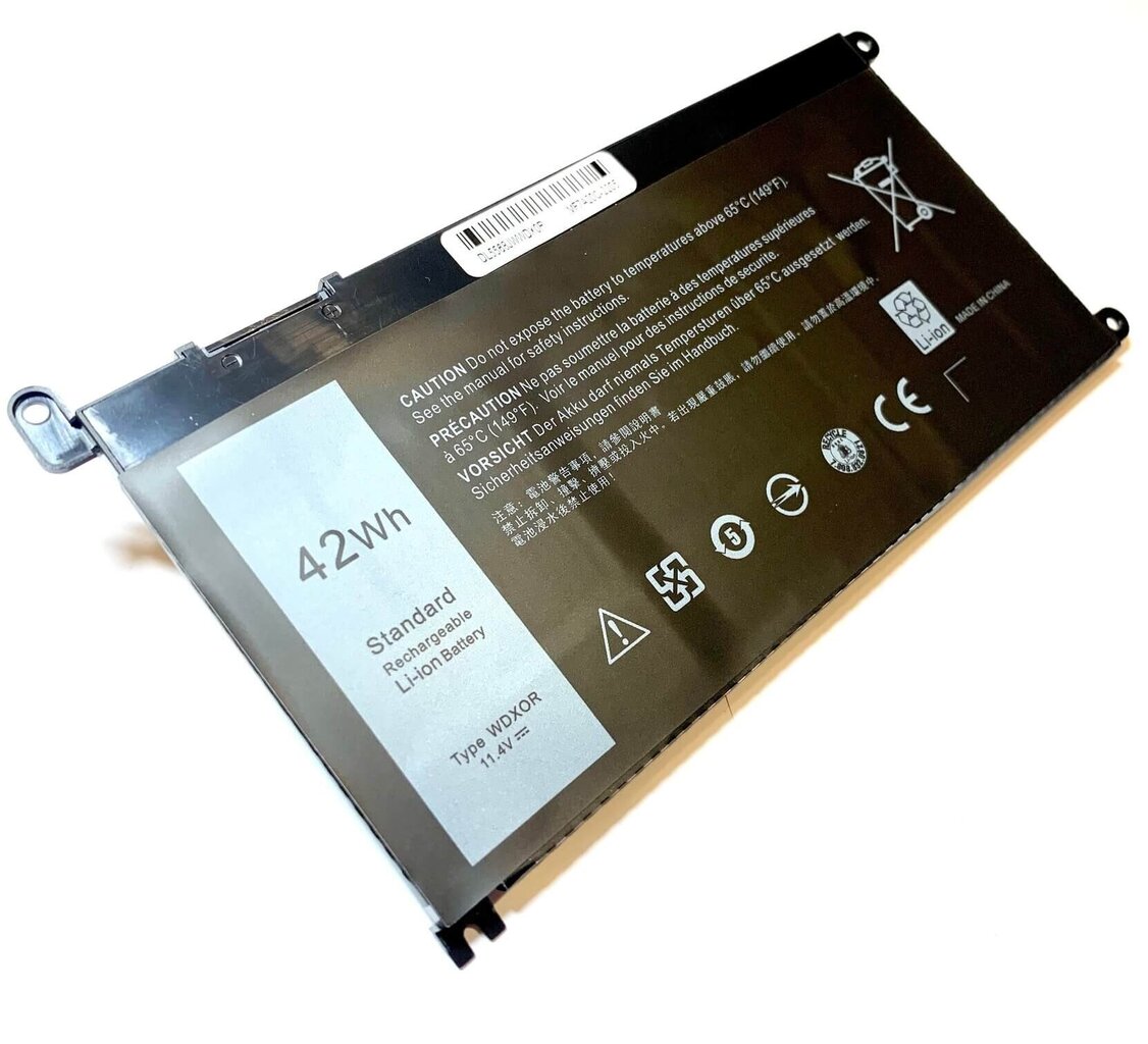 Dell WDX0R Inspiron 5568/7368 kaina ir informacija | Akumuliatoriai nešiojamiems kompiuteriams | pigu.lt