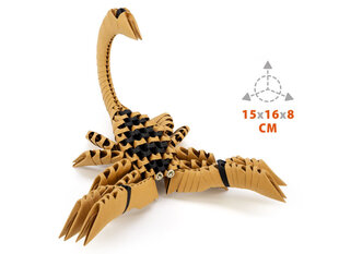 Kūrybinis rinkinys Alexander 3D Origami Skorpionas kaina ir informacija | Lavinamieji žaislai | pigu.lt