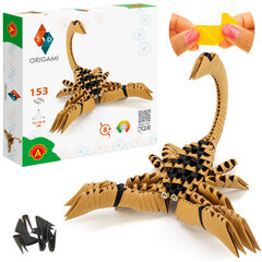 Kūrybinis rinkinys Alexander 3D Origami Skorpionas kaina ir informacija | Lavinamieji žaislai | pigu.lt