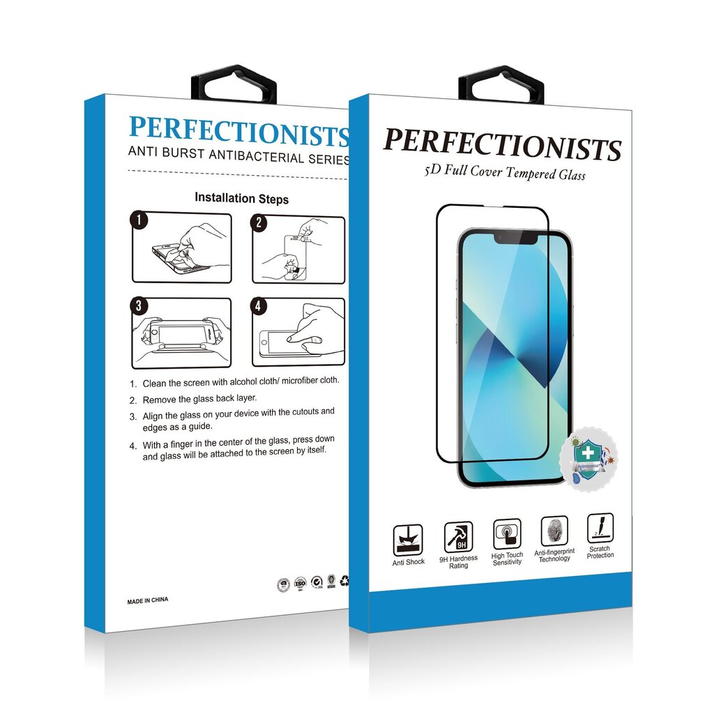 Perfectionists Xiaomi 12S Ultra lenktas juodas kaina ir informacija | Apsauginės plėvelės telefonams | pigu.lt