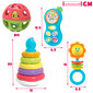 Sensorinių žaislų rinkinys Winfun цена и информация | Žaislai kūdikiams | pigu.lt