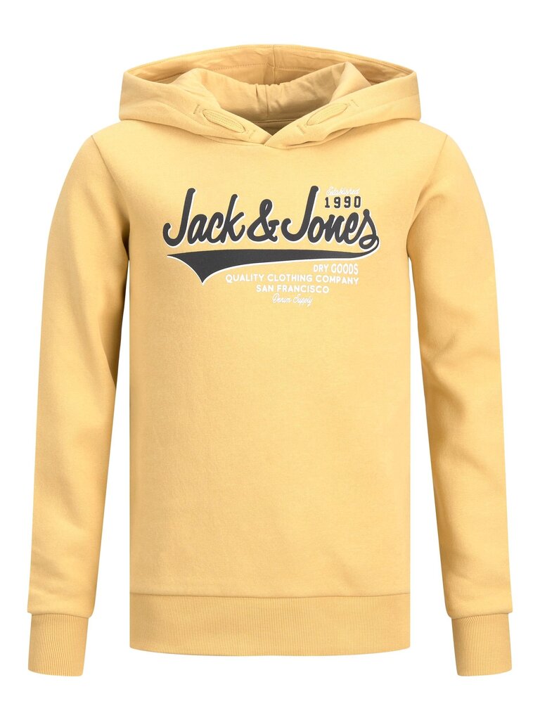 Džemperis berniukams Jack & Jones 12212287*03, geltonas kaina ir informacija | Megztiniai, bluzonai, švarkai berniukams | pigu.lt