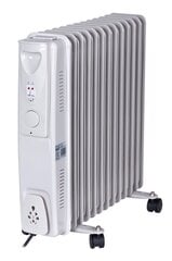 Elektrinis tepalinis radiatorius 3000W Comfort 13 briaunų kaina ir informacija | Šildytuvai | pigu.lt