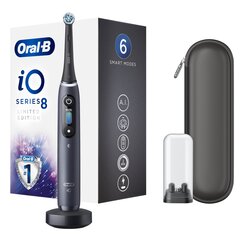 Oral-B iO Series 8 Black Onyx kaina ir informacija | Elektriniai dantų šepetėliai | pigu.lt