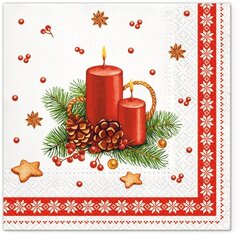 KPL.20 SERWETEK PAPIEROWYCH 33X33CM BN (TL231100) цена и информация | Скатерти, салфетки | pigu.lt