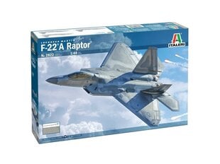Konstruktorius Italeri - F-22 Raptor, 1/48, 2822 kaina ir informacija | Konstruktoriai ir kaladėlės | pigu.lt