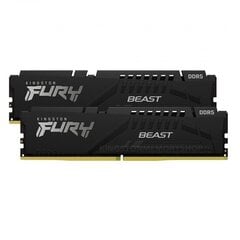 Kingston Fury Beast RGB, 32GB (2x16GB), DDR5, 5600 MHz kaina ir informacija | Operatyvioji atmintis (RAM) | pigu.lt