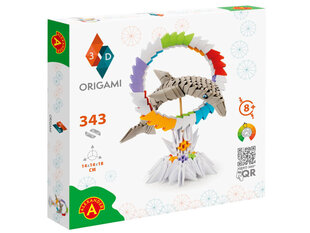 Творческий набор Александр 3D Оригами Дельфин цена и информация | Развивающие игрушки | pigu.lt