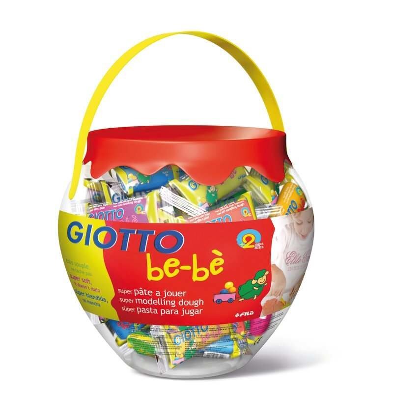 Plastilino rinkinys kibirėlyje Fila Giotto Be-Be 465400, 50vntx50g kaina ir informacija | Piešimo, tapybos, lipdymo reikmenys | pigu.lt