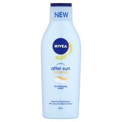 Лосьон после загара Nivea Sun After Bronze 200 мл цена и информация | Кремы от загара | pigu.lt