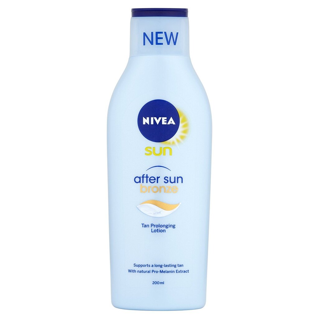 Losjonas po deginimosi Nivea Sun After Bronze 200 ml kaina ir informacija | Kremai nuo saulės | pigu.lt