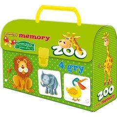 Atminties žaidimas zoologijos sodas Adamigo kaina ir informacija | Stalo žaidimai, galvosūkiai | pigu.lt