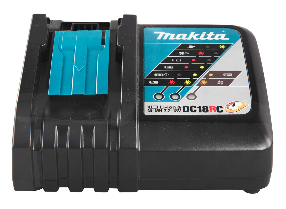 Akumuliatorinis gręžtuvas Makita DDF484RGJ, 18 V, su akumuliatoriumi ir įkrovikliu kaina ir informacija | Suktuvai, gręžtuvai | pigu.lt