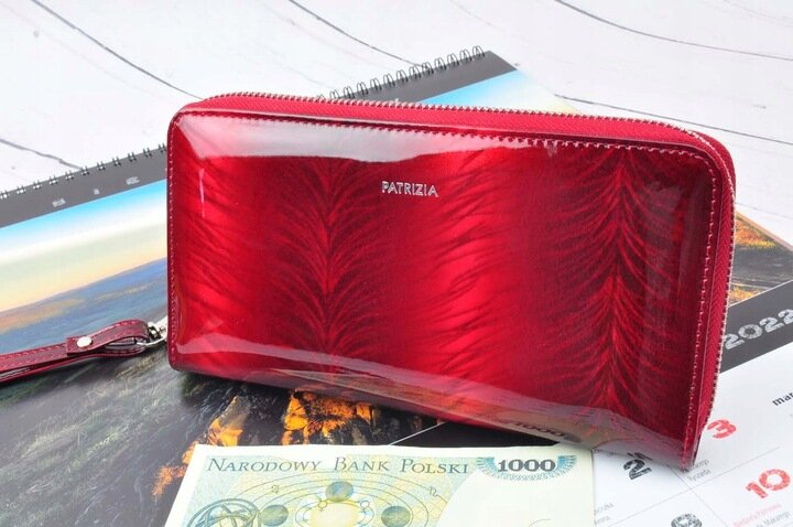 Moteriška odinė piniginė NATALI + dovanų maišelis цена и информация | Piniginės, kortelių dėklai moterims | pigu.lt