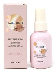 Plaukų purškiklis Inebrya Ice Cream Argan-Age Frizz-Free Spray, 100ml kaina ir informacija | Priemonės plaukų stiprinimui | pigu.lt