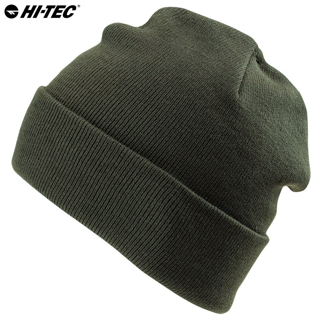 Žieminė kepurė dvisluoksnis Mjosa Hi-Tec tamsiai žalia/ olive kaina ir informacija | Kepurės moterims | pigu.lt