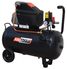 МАСЛЯНЫЙ КОМПРЕССОР AWTOOLS FL-50L ПРОИЗВОДИТЕЛЬНОСТЬ 245 л/мин. БАК 50л цена и информация | Компрессоры | pigu.lt