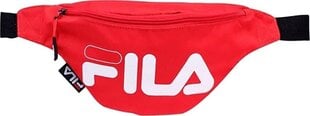 Сумка на пояс Fila, красная цена и информация | Рюкзаки и сумкиСумка-холодильник для переноски ручекПортативная сумкаСумка для принадлежностей для ручек-лекарств | pigu.lt