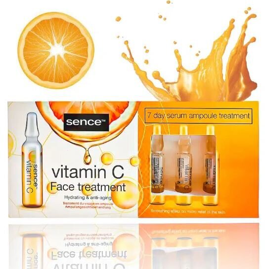 Veido ampulės Sence Vitamin C 7 day, 7 x 2 ml kaina ir informacija | Veido aliejai, serumai | pigu.lt