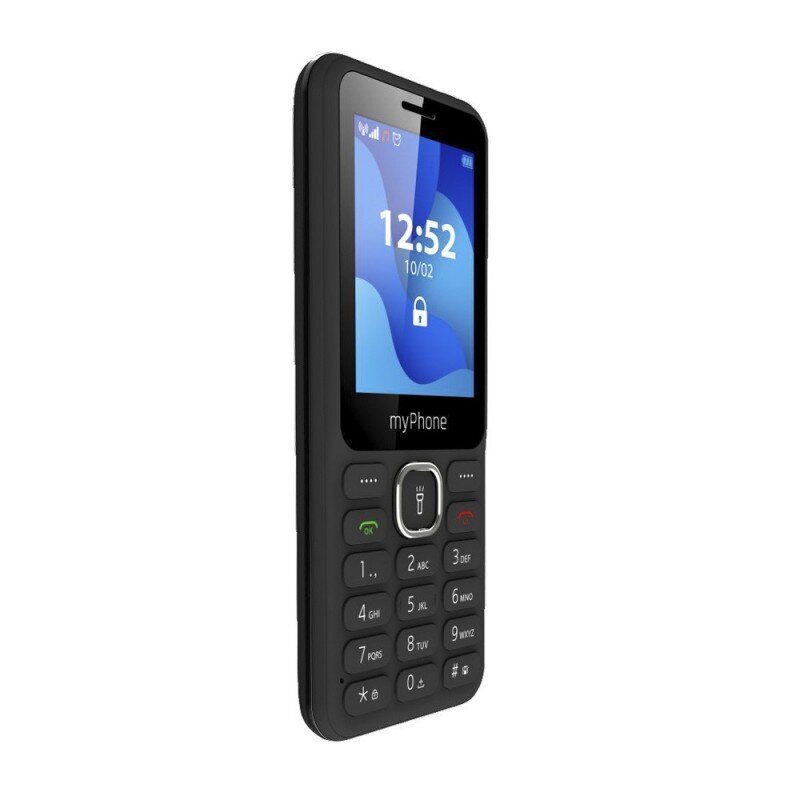 myPhone 6320, Dual SIM Black цена и информация | Mobilieji telefonai | pigu.lt