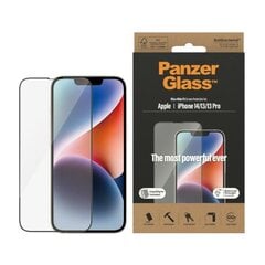 PanzerGlass Ultra-Wide Fit iPhone 14 | 13 Pro | 13 6,1" Screen Protection Antibacterial Easy Aligner Included 2783 цена и информация | Защитные пленки для телефонов | pigu.lt