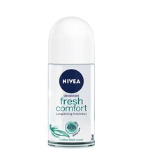 Шариковый дезодорант Nivea Fresh Comfort 48H, 50 мл цена и информация | Дезодоранты | pigu.lt