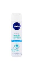 Purškiamas dezodorantas Nivea Fresh Comfort 48H, 150 ml kaina ir informacija | Dezodorantai | pigu.lt