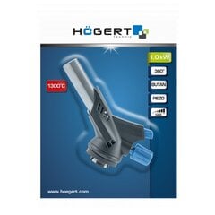 Dujinis degiklis Hogert HT2C505 kaina ir informacija | Mechaniniai įrankiai | pigu.lt