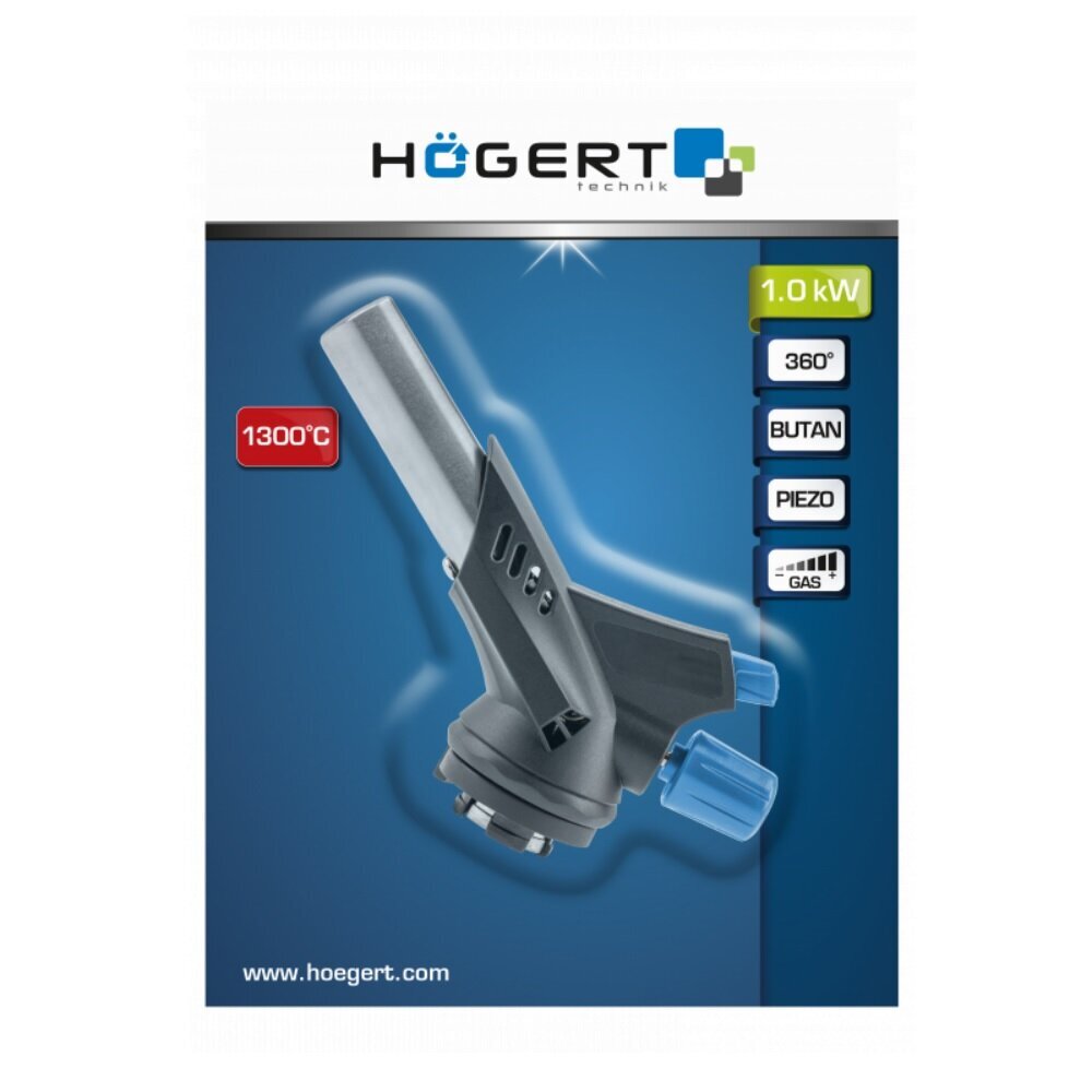 Dujinis degiklis Hogert HT2C505 цена и информация | Mechaniniai įrankiai | pigu.lt