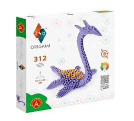 3D origami Alexander plezosauras kaina ir informacija | Lavinamieji žaislai | pigu.lt