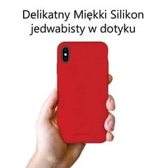 Mercury Silicone Samsung A53 5G A536 czerwony|red цена и информация | Чехлы для телефонов | pigu.lt