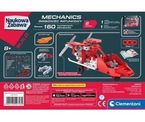 Конструктор Rescue helicopter Clementoni, 160 д. цена и информация | Развивающие игрушки | pigu.lt