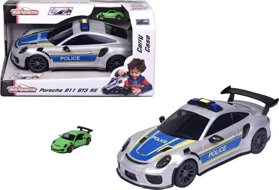 Policijos automobilis Majorette Porsche 911 GT3 RS цена и информация | Žaislai berniukams | pigu.lt