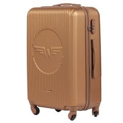 Vidutinio dydžio rudas lagaminas Wings SWL01 M dydis kaina ir informacija | Lagaminai, kelioniniai krepšiai | pigu.lt