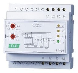 Автоматический переключатель фаз PF-451 цена и информация | Зарядные устройства для аккумуляторов | pigu.lt