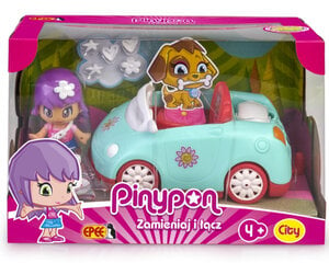 Automobilis su figūrėle Epee цена и информация | Игрушки для девочек | pigu.lt