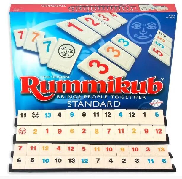 Stalo žaidimas Rummikub Standard, ENG цена и информация | Stalo žaidimai, galvosūkiai | pigu.lt