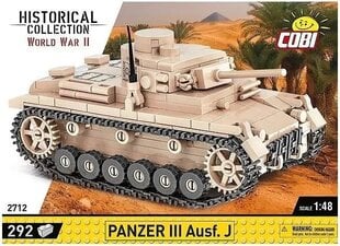 Konstruktorius Cobi Panzer III, 292 d. kaina ir informacija | Konstruktoriai ir kaladėlės | pigu.lt