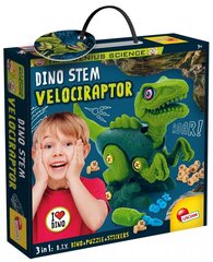 Edukacinis žaidimas Lisciani Genius Dino Velociraptor kaina ir informacija | Lavinamieji žaislai | pigu.lt