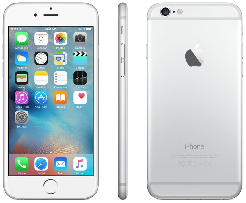 Apple iPhone 6 64GB, Sidabrinė kaina ir informacija | Mobilieji telefonai | pigu.lt