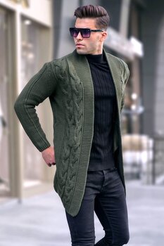 Megztinis vyrams Roget PK5996-49818, žalias цена и информация | Мужские свитера | pigu.lt