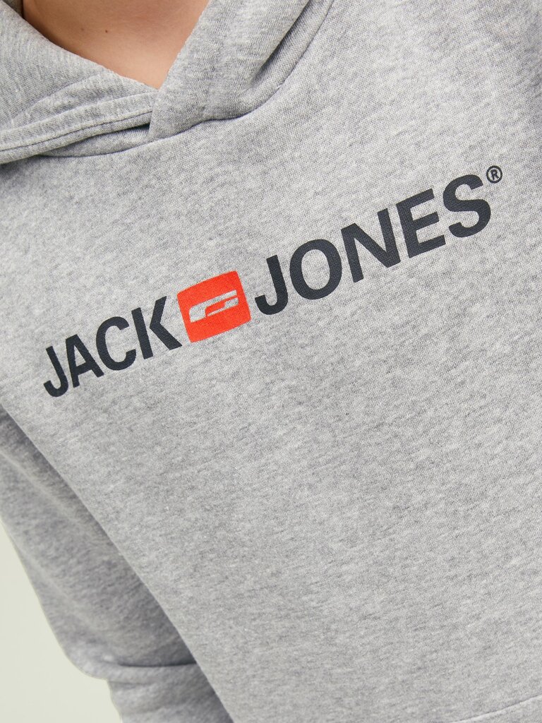 Džemperis berniukams Jack & Jones 12212186*01, pilkas цена и информация | Megztiniai, bluzonai, švarkai berniukams | pigu.lt