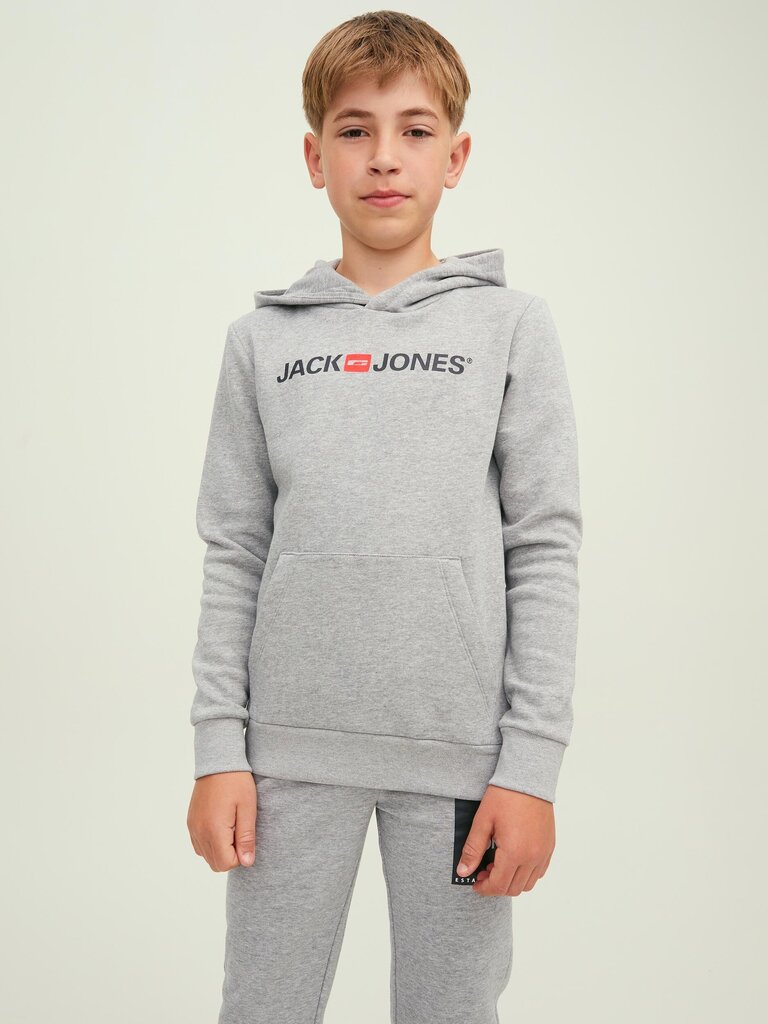 Džemperis berniukams Jack & Jones 12212186*01, pilkas цена и информация | Megztiniai, bluzonai, švarkai berniukams | pigu.lt