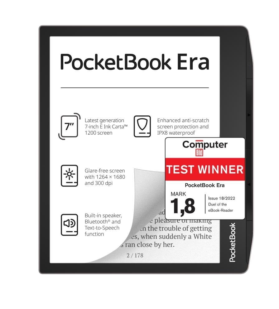 Pocketbook Era 7" PB700-U-16-WW kaina ir informacija | Elektroninių knygų skaityklės | pigu.lt