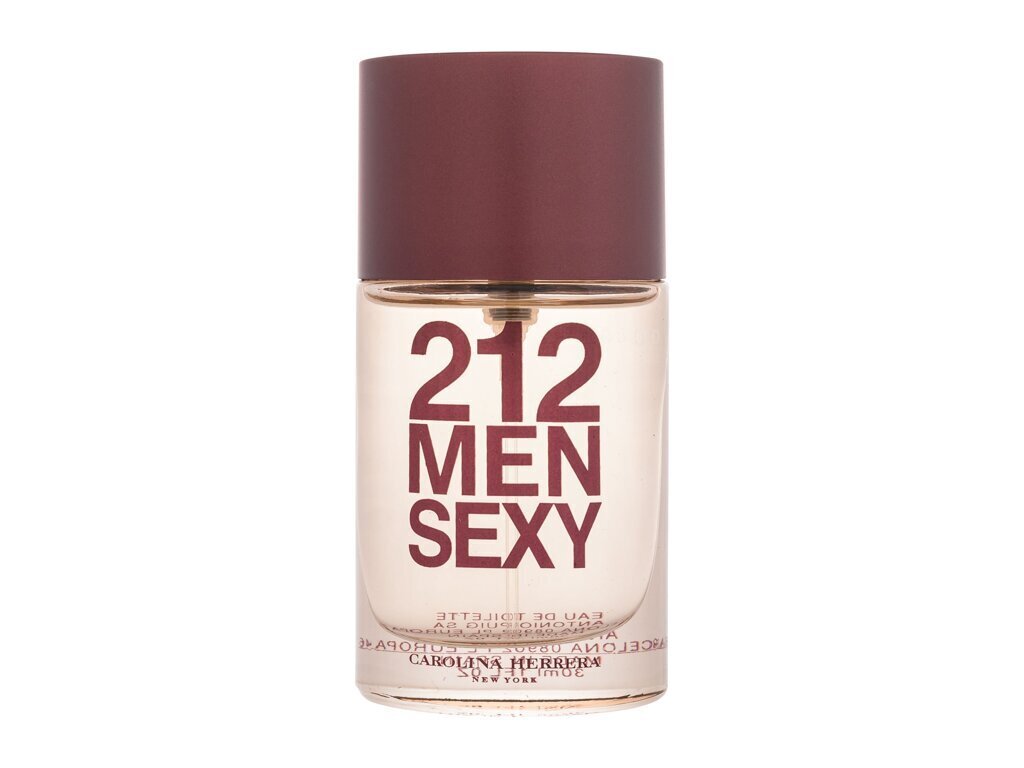 Kvepalai vyrams Carolina Herrera 212 Sexy Men EDT, 30 ml kaina ir informacija | Kvepalai vyrams | pigu.lt