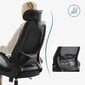 Biuro kėdė Songmics, juoda цена и информация | Biuro kėdės | pigu.lt