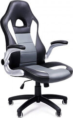 Biuro kėdė Songmics Ergo, juoda/pilka kaina ir informacija | Biuro kėdės | pigu.lt